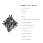 HGLRC SPECTER 10A 1-2S AIO F411 Flight Controller BLHELIS 10A 5.8G 400mW VTX SPI ELRS 2.4G for 65-85mm Whoop Toothpick Drone